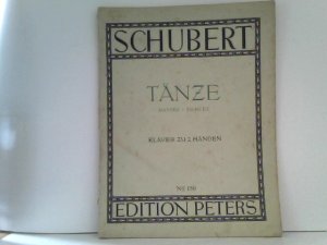 Schubert - Tänze - Klavier zu 2 Händen - No 150