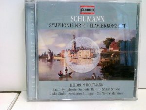 gebrauchter Tonträger – Robert Schumann – SYMPHONIE NR. 4 . KLAVIERKONZERT - HEIDRUN HOLTMANN