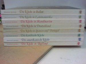 Konvolut 8 Bücher : Internationale Speisekarte - Die Küche in . . . Spanien und Portugal, der Karibik, Amerika, Rußland, Lateinamerika, Italien, Skandinavien […]