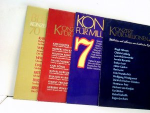 gebrauchter Tonträger – Konvolut – 4 Platten / Klassik / Beethoven* – Konzert Für Millionen 70, Deutsche Grammophon – 2554 001 / Various – Konzert Für Millionen, Deutsche Grammophon – 104 812 / Various – Konzert Für Millionen 7, Deutsche Grammophon – 2554 004 / Various – Konzert Für Millionen 2, Deutsche Grammophon – 643 001