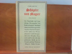 antiquarisches Buch – Carl Muth – Schöpfer und Magier - 3 Essays