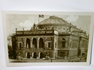 Kobenhavn / Kopenhagen / Dänemark. Det kgl. Theater. Alte Ansichtskarte / Postkarte s/w, ungel. ca 10 / 20ger Jahre ?. Gebäudeansicht. Nr. 27.