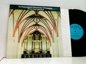 gebrauchter Tonträger – Bach, Johann Sebastian – Werner Jacob – Die Wagnerorgel Der Marienkirche Zu Angermünde - Werner Jacob Spielt Bach