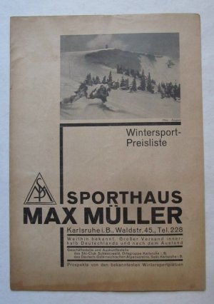 Wintersport-Preisliste