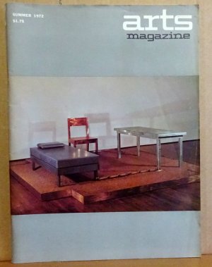 gebrauchtes Buch – Demick, Alvin  – arts magazine Summer 1972