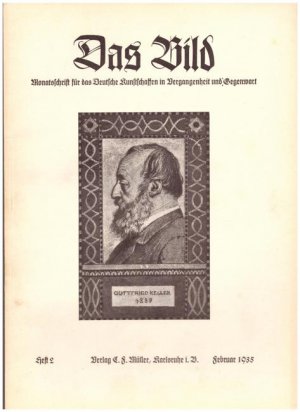 antiquarisches Buch – Hochschule der Bildenden Künste – Das Bild. Monatsschrift für das Deutsche Kunstschaffen in Vergangenheit und Gegenwart. Februar 1935 Heft 2