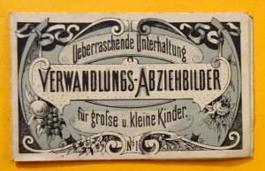 antiquarisches Buch – Verwandlungs-Abziehbilder