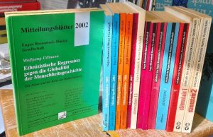 gebrauchtes Buch – Eugen Rosenstock-Huessy – Mitteilungsblätter der Eugen Rosenstock-Huessy-Gesellschaft 2001-2007 (= stimmstein 6-12) (DABEI: stimmstein 13 (Bielefeld 2001) + stimmstein 2, 3, 4, 5 u. beiheft "stimmstein" (Jahrbuch der E.R.-H. Gesellschaft (1995-2000, Mössingen, Talheimer, je...