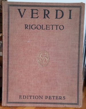 Rigoletto (Oper; Klavierauszug zu 2 Händen)