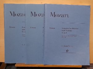 Sonaten für Klavier und Violine / Sonatas for Piano and Violin Volume I, II, III. Wiener Urtext Edition