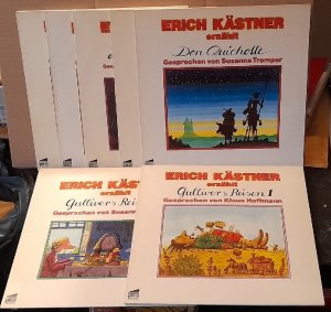 7 x LP Erich Kästner erzählt 7LP 33 1/3 UpM (Die Schildbürger, Gulliver