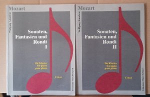 gebrauchtes Buch – Mozart, Wolfgang Amadeus und Istvan Mariassy – Sonaten, Fantasien und Rondi  für Klavier / for Piano / pour Piano Band I + II (Urtext)