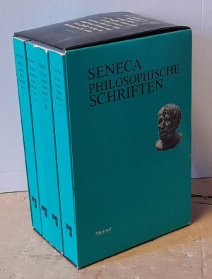 gebrauchtes Buch – Seneca, L. Annaeus – Philosophische Schriften Band 1-4 (I-IV) (lateinisch-deutsch)