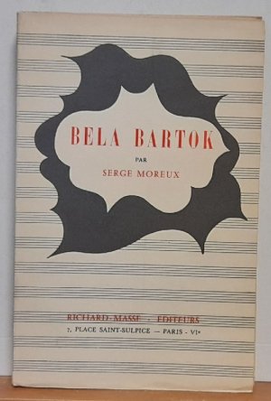 antiquarisches Buch – Serge Moreux – Bela Bartok