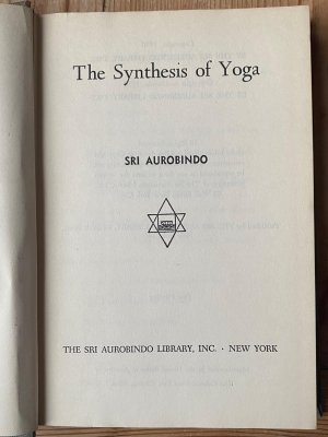 The Synthesis of Yoga