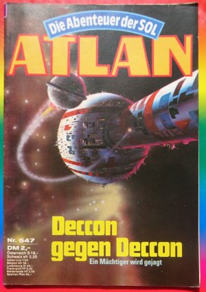 Atlan 547 (1. Auflage) - Deccon gegen Deccon