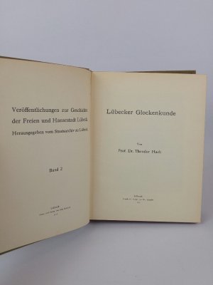 antiquarisches Buch – Hach, Theodor und Staatsarchiv zu Lübeck  – Lübecker Glockenkunde.