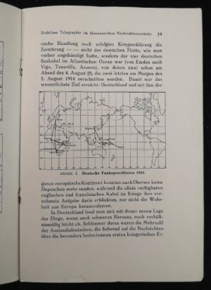 antiquarisches Buch – Richard Hennig – Die drahtlose Telegraphie im überseeischen Nachrichtenverkehr während des Krieges.