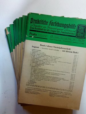 Praktische Forschungshilfe: Das Suchblatt für alle Fragen ders Familienforscher. - [Ehemals: Suchblatt des Volksbundes der deutschen sippenkundlichen […]