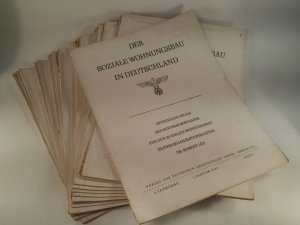 Der Soziale Wohnungsbau in Deutschland : Offizielles Organ des Reichskommissars für den Sozialen Wohnungsbau, 2. Jahrgang in Einzelheften ( es fehlen […]