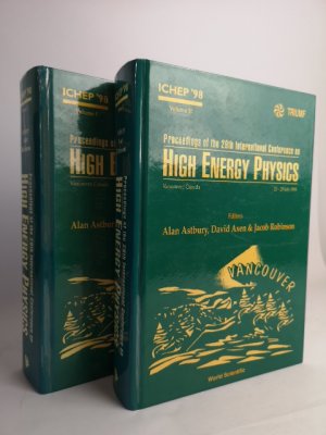 gebrauchtes Buch – Herausgeber Astbury – Proceedings of the 29th International Conference on High Energy Physics: Ichep ´98 (in 2 Volumes) gebrauchtes Buch – Herausgeber Astbury – Proceedings of the 29th International Conference on High Energy Physics: Ichep ´98 (in 2 Volumes)
