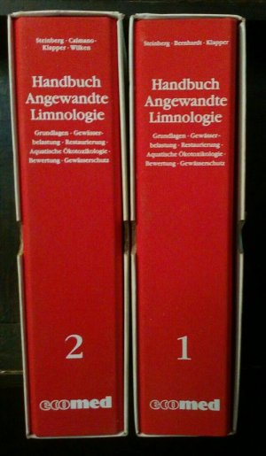 Handbuch angewandte Limnologie + 14 Ergänzungslieferungen. - [2 Bände].