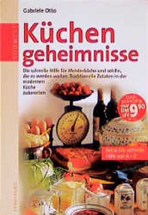 gebrauchtes Buch – Gabriele Otto – Küchengeheimnisse