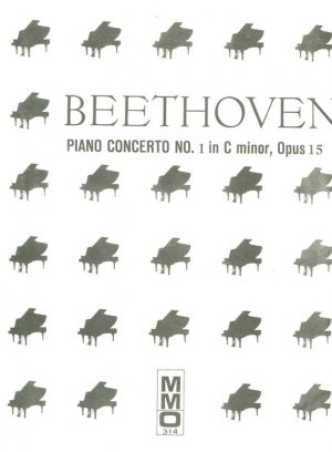 gebrauchtes Buch – Beethoven, Ludwig van – Piano Concerto No.1 in C Minor, Opus 15. Solostimme und Orchester-Bearbeitung für Klavier (MMO 314)