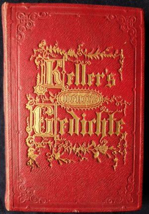 antiquarisches Buch – Gottfried Keller – Neuere Gedichte. Zweite vermehrte Auflage. 1854. Erstdrucke.