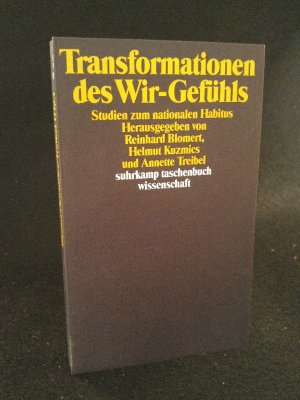 gebrauchtes Buch – Blomert, Reinhard und Helmut Kuzmics – Transformationen des Wir-Gefühls Studien zum nationalen Habitus