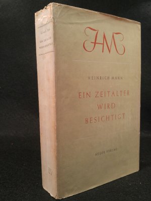 Ein Zeitalter wird besichtigt; Erstausgabe