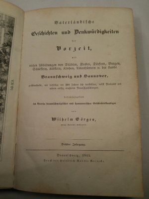 Vaterländische Geschichten und Denkwürdigkeiten der Vorzeit, mit vielen Abbildungen von Städten, Flecken, Dörfern, Burgen, Schlössern, Klöstern Kirchen […]