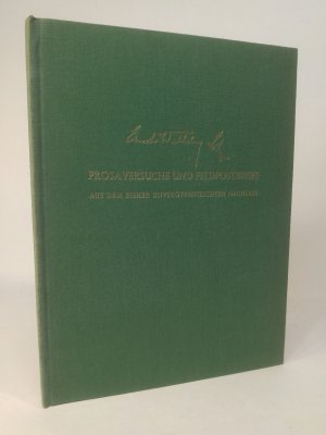 Prosaversuche und Feldpostbriefe aus dem bisher unveröffentlichten Nachlass.