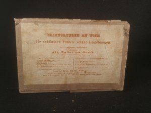 Erinnerungen an Wien und die schönsten Punkte seiner Umgebungen. In 12 englischen Stahlstichen nach Zeichnungen von Alt, Ender und Gurck.