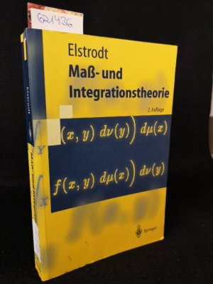 gebrauchtes Buch – Jürgen Elstrodt – Maß- und Integrationstheorie