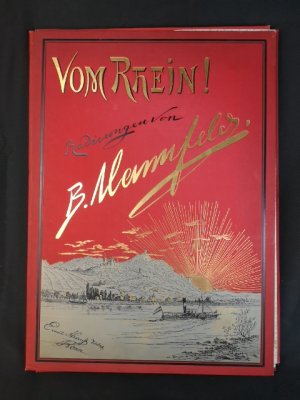 Vom Rhein. Fünfzehn Originalradirungen. - [Komplette Mappe!].