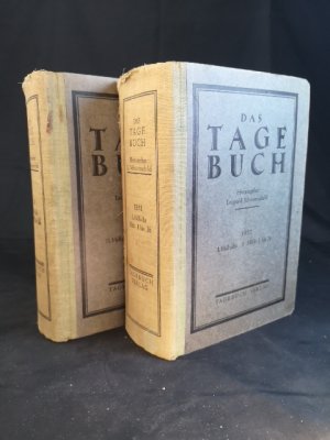 Das Tagebuch. 12. Jahrgang. - [Komplett in zwei Bänden].