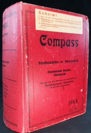 Compass: Kommerzielles Jahrbuch 1944. Siebenundsiebzigster Jahrgang.