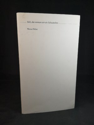 Sieh, das nennen wir ein Schwänchen.