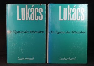 Die Eigenart des Ästhetischen. 1. und 2. Halbband. 2 Bände. Werke - Band 11 und 12.