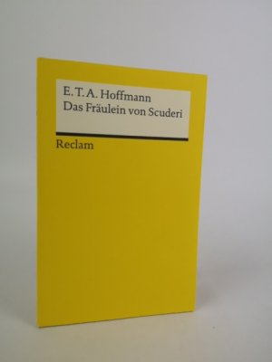 gebrauchtes Buch – Hoffmann, E. T – Das Fräulein von Scuderi. – Deutsch-Lektüre – 25