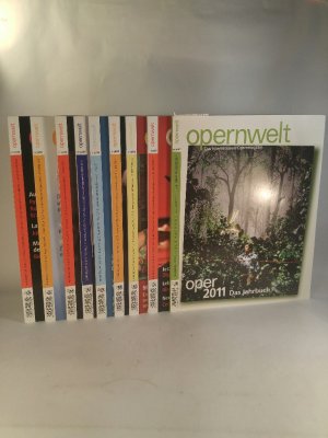 Opernwelt; Nr. 1 bis 6; Nr. 11, 12 und "Das Jahrbuch" von 2011