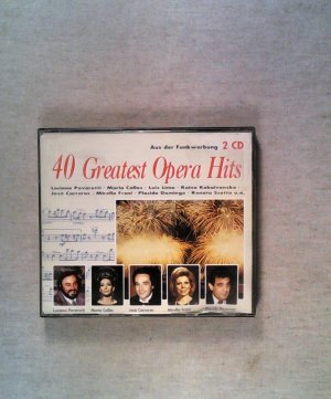 gebrauchter Tonträger – div. – 40 Greatest Opera Hits (2 CDs)