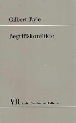 antiquarisches Buch – Gilbert Ryle – Begriffskonflikte