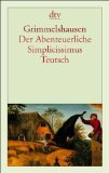 gebrauchtes Buch – Grimmelshausen, Hans Jakob Christoffel von und Alfred Kelletat – Der abenteuerliche Simplicissimus teutsch. Mit Anmerkubngen und einer Zeittafel hrsg. von Alfred Kelletat, dtv ; 12379