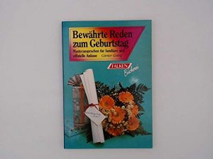 gebrauchtes Buch – Günter Georg – Reden zum Geburtstag : Musteransprachen für familiäre u. offizielle Anlässe. Falken-Bücherei