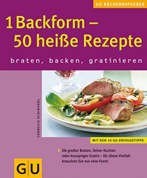 gebrauchtes Buch – Cornelia Schinharl – 1 Backform - 50 heiße Rezepte