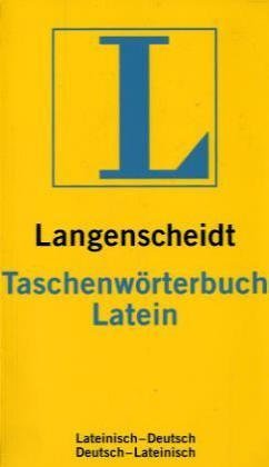 Langenscheidts Taschenwörterbuch Latein. von