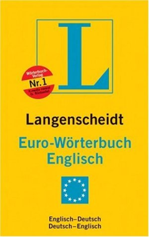 gebrauchtes Buch – Willmann, Helmut  – Langenscheidts Eurowörterbuch Englisch : englisch-deutsch, deutsch-englisch. hrsg. von der Langenscheidt-Redaktion. [Bearb. von Helmut Willmann und Wolfgang Worsch]