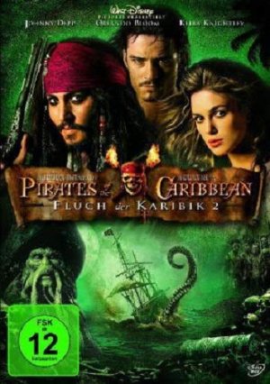 gebrauchter Film – Johnny, Depp – Pirates of the Caribbean - Fluch der Karibik 2 (Einzel-DVD)